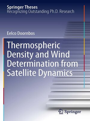 cover image of Thermospheric Density and Wind Determination from Satellite Dynamics
